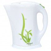 Чайник ATLANTA ATH-2305 бело-зеленый