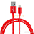 Кабель USB /Lightning 1м Energy ET-26 красный/104104