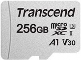 Карта памяти MicroSDXC 256GB Transcend 300S A2 V30 UHS-I U3 V30 A1 +SD адаптер