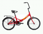 Велосипед 20" Кумир В2005 ФД Красный ; 1ск., сталь, складной