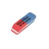 Ластик ClipStudio скошенный красно-синий, для карандашей и чернил (607-001)