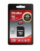 Карта памяти MicroSDHC 128Gb OltraMax Класс 10 /+ SD адаптер