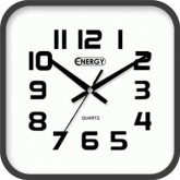 Часы "ENERGY EC-08  /009308 квадратные, кварцевые 
