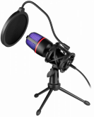 Микрофон DEFENDER GMC 300 Forte (игровой стрим) 3,5 мм, провод 1.5 м