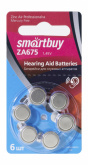 Элемент питания Smartbuy ZA 675 BL6 (для слух. аппаратов)